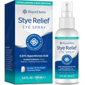 Roycederm Stye Eye Spray front view bottle with packaging box for eyelid relief.