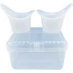 Boyizupha silicone eye wash cup front view for eye cleansing