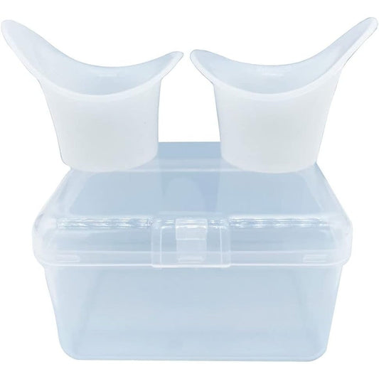 Boyizupha silicone eye wash cup front view for eye cleansing