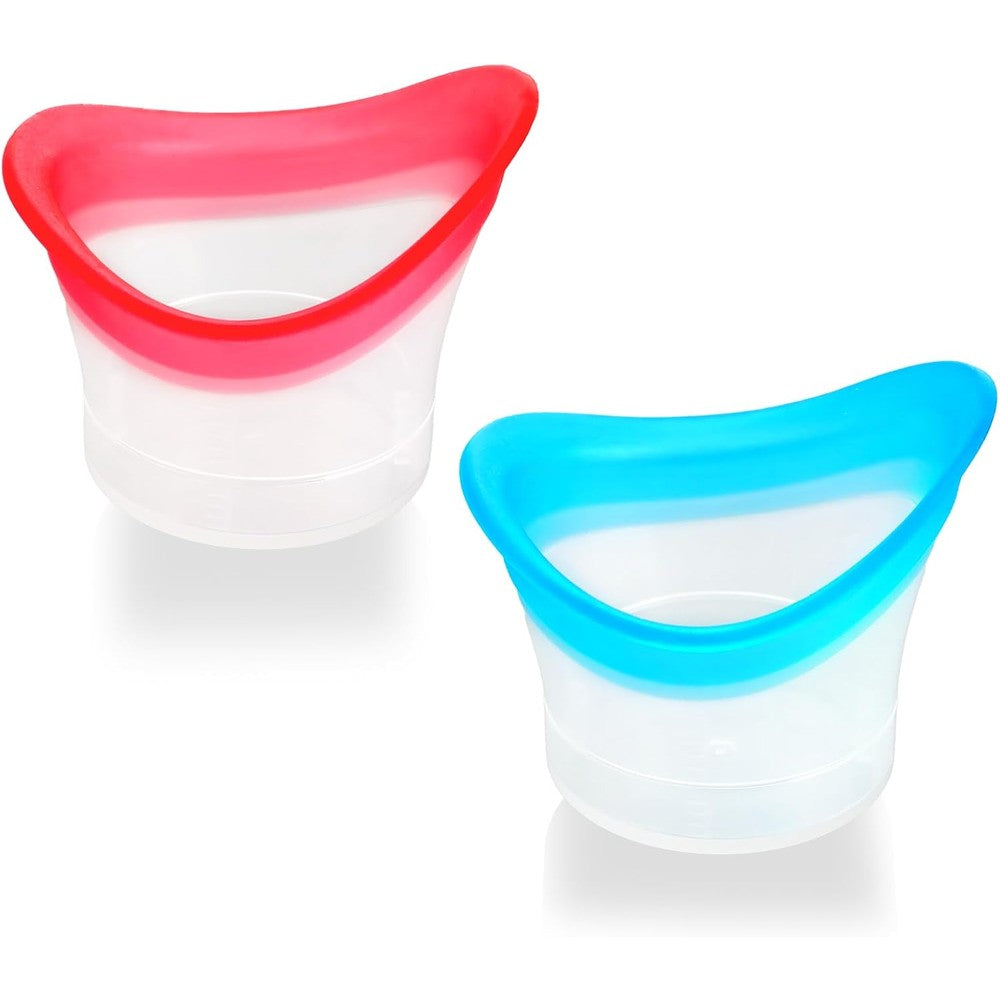 Ptwola silicone eye wash cup kit front view for eye hygiene.