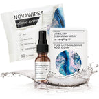 Avenova Eyelid and Eyelash Cleanser Spray Kit front view for dry eye relief.