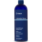 Trace Minerals colloidal silver liquid supplement front view bottle