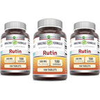 Amazing Nutrition Rutin 500 mg tablets front bottle view