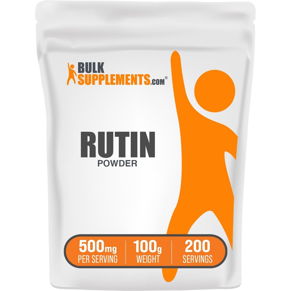 BulkSupplements Rutin Powder front view 100g bag