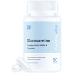 Bettervits Glucosamine Complex 90 Capsules front view supplement bottle