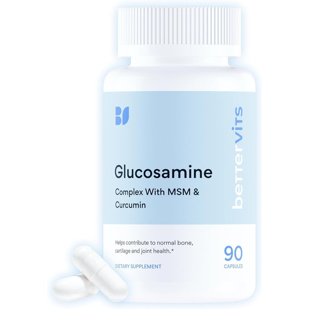 Bettervits Glucosamine Complex joint support supplement bottle front view