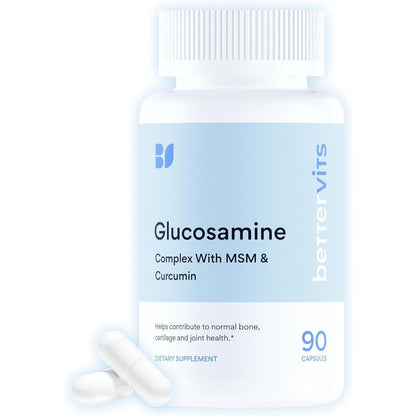 Bettervits Glucosamine Complex joint support supplement bottle front view