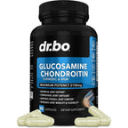 Dr. Bo Glucosamine Chondroitin MSM Turmeric front view supplement bottle