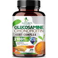 Nature's Nutrition Glucosamine Chondroitin MSM supplement bottle front view