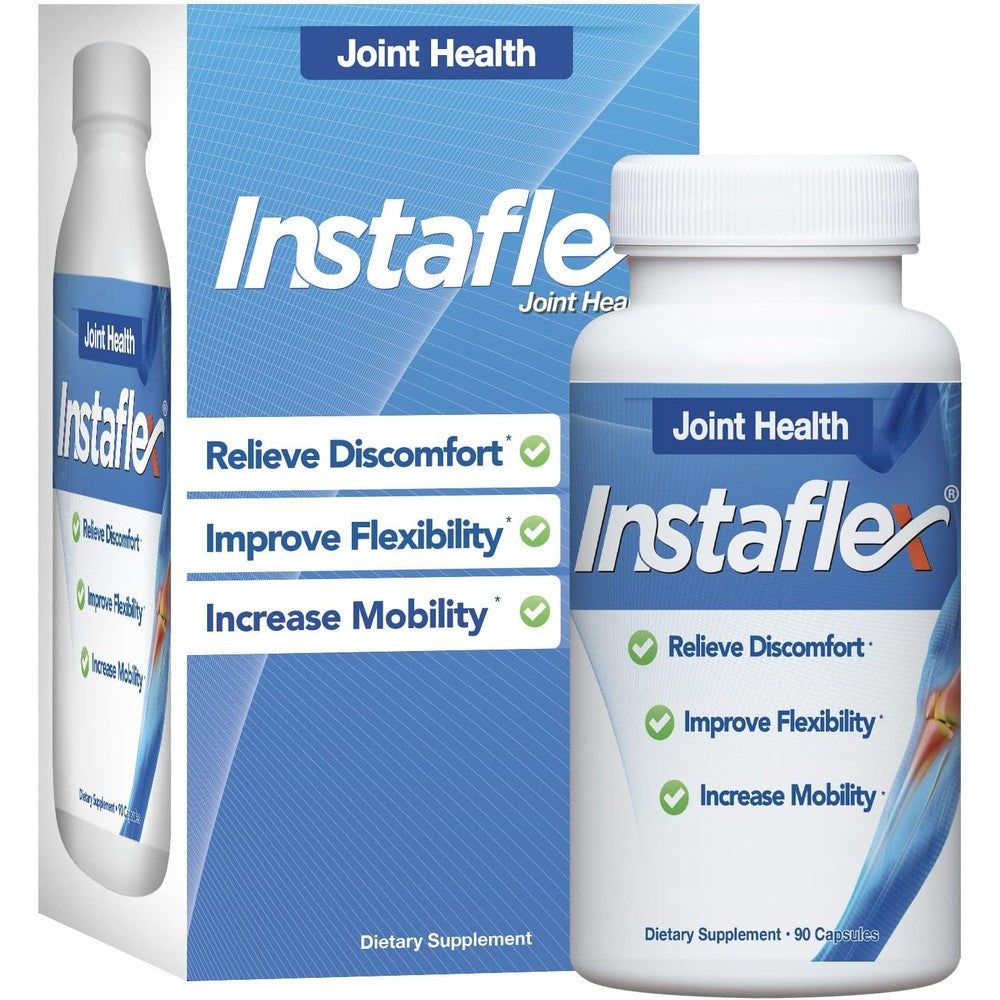 Instaflex Joint Support 90 capsules bottle front view for joint relief