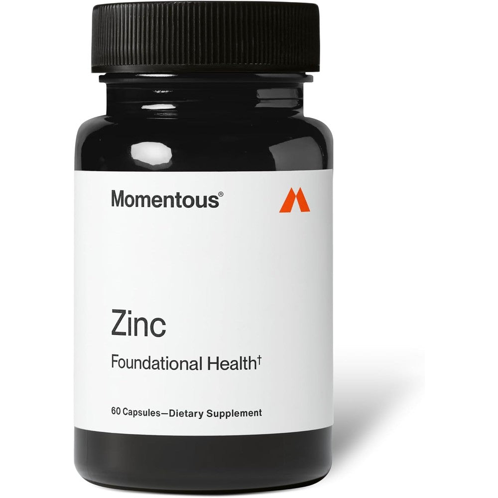 Momentous Zinc Picolinate 15 mg 60 capsules for athlete hormone support