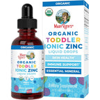 MaryRuth Organics Toddler Zinc Liquid Drops front view bottle for children immune support