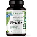 Emerald Labs B Healthy Vegan Vitamin B Complex front view bottle for energy support