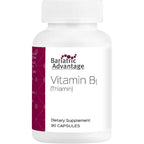 Bariatric Advantage Vitamin B1 Thiamin capsules front bottle view