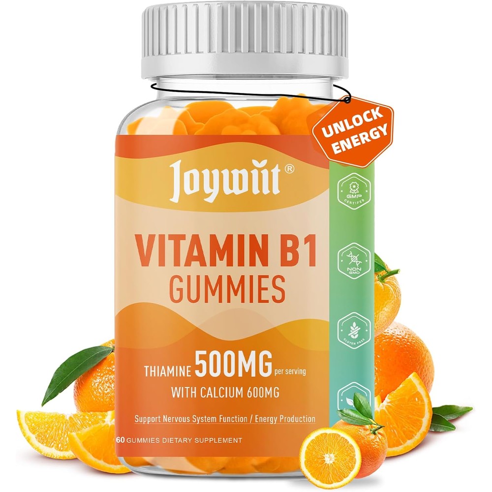 Joywiit Vitamin B1 Gummies bottle front view