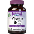 BlueBonnet Vitamin B1 100 mg bottle front view supplement