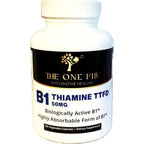 The One Pill Integrative Healing Thiamine TTFD 50mg capsules front bottle view