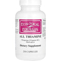 Ecological Formulas Allithiamine Vitamin B1 front view bottle packaging