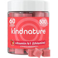Kindnature Vitamin B1 Gummies front view supplement bottle