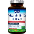 Innate Vitality Vitamin B12 1000mcg sublingual bottle front view