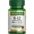 Natures Bounty Vitamin B12 1000mcg front view bottle