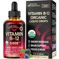NutraHarmony Organic Vitamin B12 Sublingual Drops bottle front view