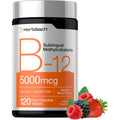 Horbäach Vitamin B12 5000mcg Sublingual 120 Tablets front bottle view