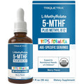 Triquetra Health Kids L-Methylfolate Methyl B12 drops front view bottle