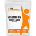 BulkSupplements Riboflavin Vitamin B2 Powder front view pouch