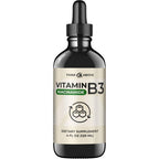 Think Above Liquid Vitamin B3 Niacinamide Supplement front view bottle