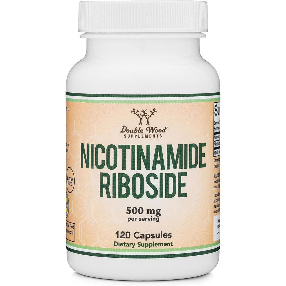 Double Wood Nicotinamide Riboside 120 capsules front view