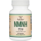 DESOFICON Double Wood NMNH supplement 60 capsules front bottle view showing anti aging benefits
