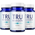 TRU NIAGEN 300mg NAD plus precursor bottles front view showing authentic imported packaging