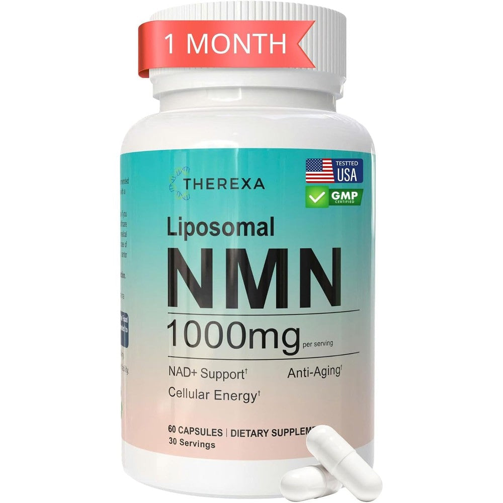 Therexa Liposomal NMN 1000mg front bottle view