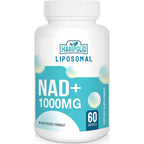 Maripolio Liposomal NAD+ 1000mg front view bottle for premium cellular energy support.