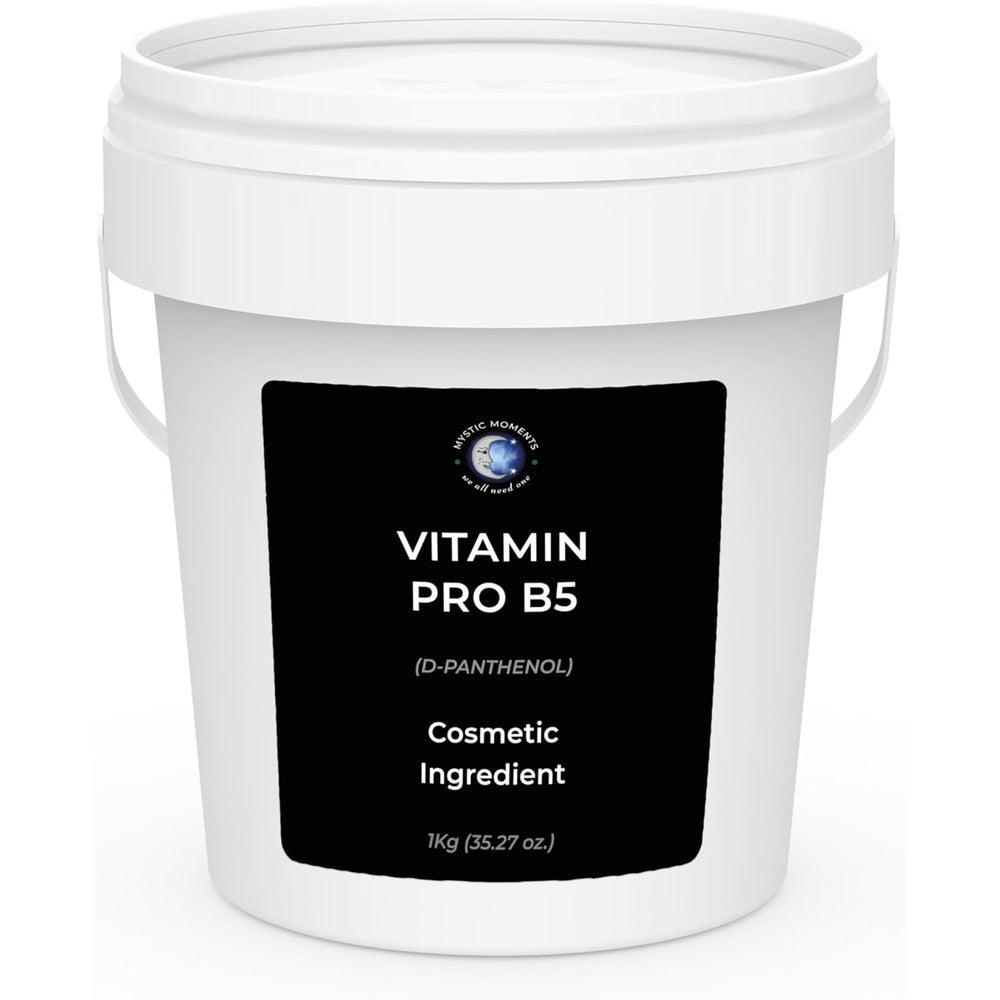 Mystic Moments Vitamin Pro B5 D-Panthenol bottle front view for DIY cosmetics
