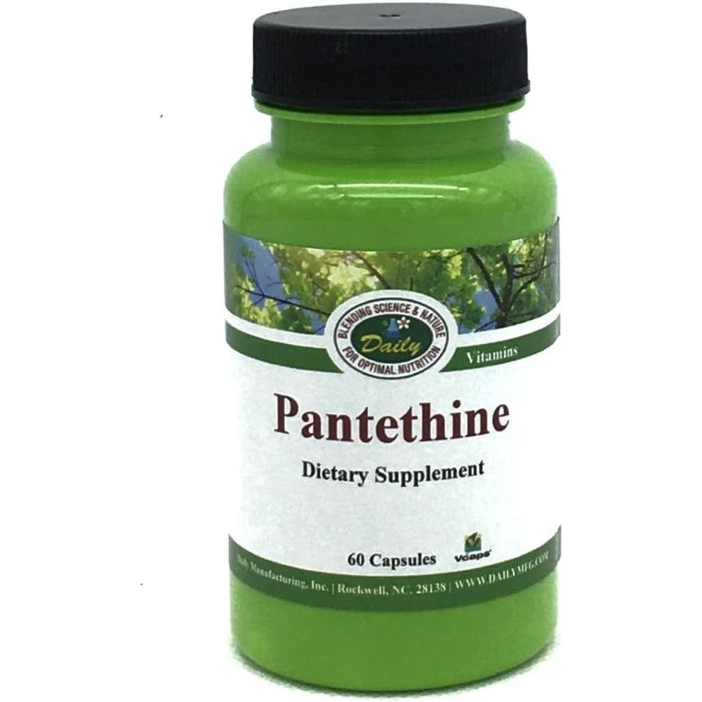 Daily Manufacturing Pantesin Pantethine 300mg bottle front view