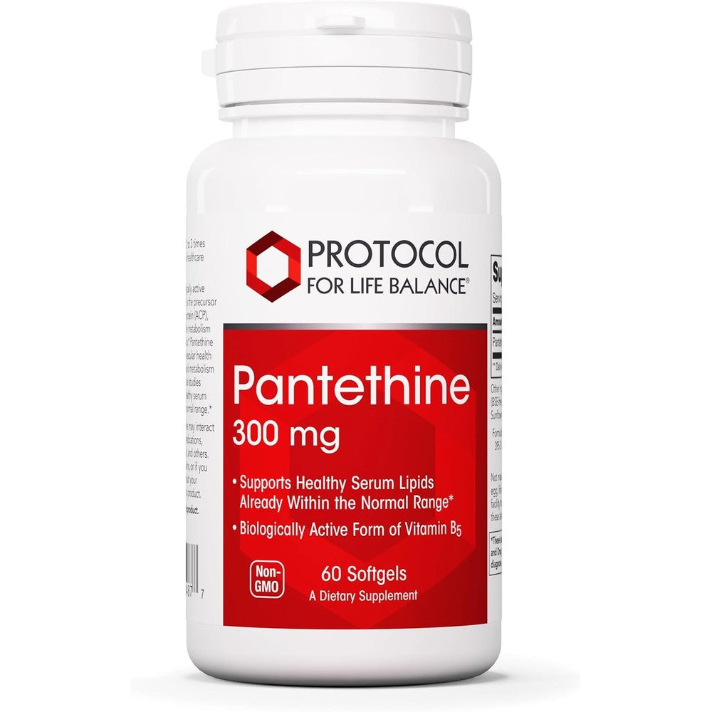 Protocol For Life Balance Pantethine 300mg bottle front view