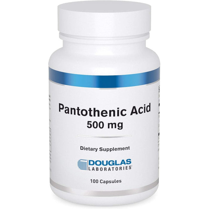 Douglas Laboratories Pantothenic Acid 500 mg front view