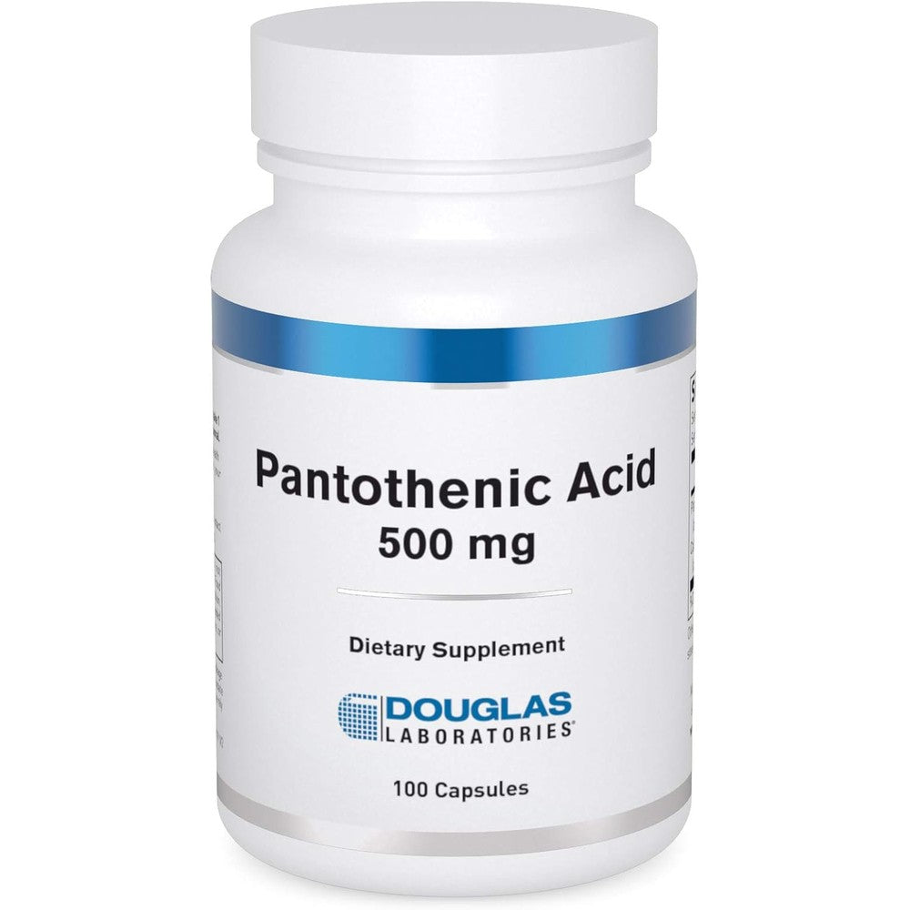 Douglas Laboratories Pantothenic Acid 500 mg front view