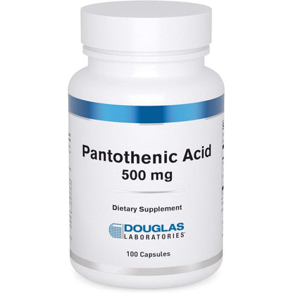 Douglas Laboratories Pantothenic Acid 500 mg front view