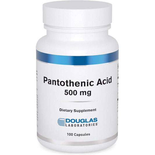 Douglas Laboratories Pantothenic Acid 500 mg front view