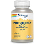Solaray Pantothenic Acid 500mg bottle front view