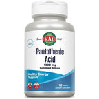 Kal Pantothenic Acid 1000mg bottle front view
