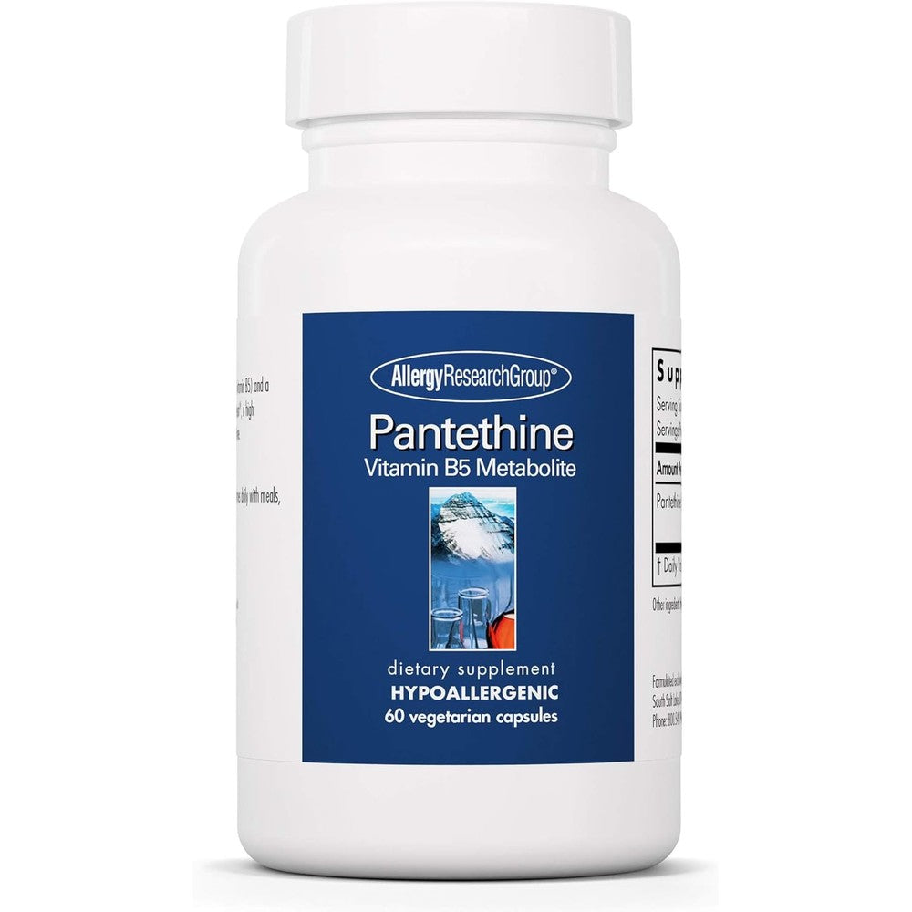 Allergy Research Group Pantethine 660mg bottle front view