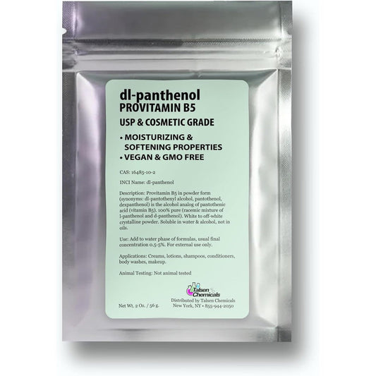 Talsen Chemicals Provitamin B5 Powder 2 ounce front view