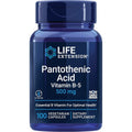 Life Extension Pantothenic Acid 500mg front bottle view