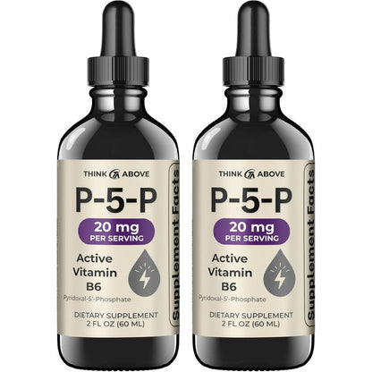 Think Above P5P Liquid Drops front bottle view