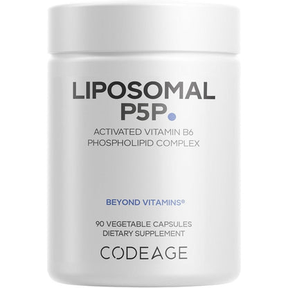Codeage Liposomal P5P Supplement front bottle view