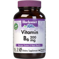 Bluebonnet Nutrition Vitamin B6 200mg front view bottle for cardiovascular health